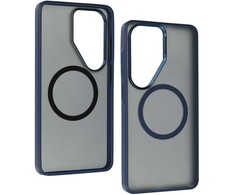 Liavec Soft dėklas Metal Frame skirtas Samsung Galaxy S26 Ultra mėlynas