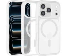 Liavec Soft dėklas skirtas Apple iPhone 17 Pro baltos spalvos