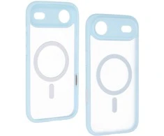 Liavec Soft dėklas skirtas Apple iPhone 17 Air light mėlynos spalvos
