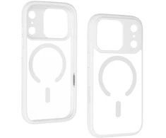 Liavec Soft dėklas skirtas Apple iPhone 17 Pro baltos spalvos