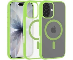 Liavec Soft dėklas skirtas Apple iPhone 17 žalios spalvos