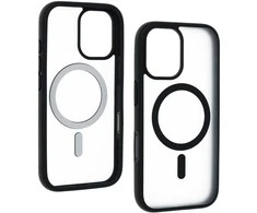Liavec Soft dėklas skirtas Apple iPhone 17 juodos spalvos