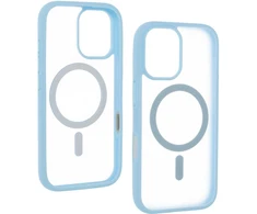 Liavec Soft dėklas skirtas Apple iPhone 17 mėlynos spalvos