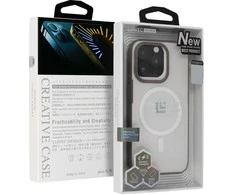 Liavec Warframe Magsafe Series dėklas skirtas Apple iPhone 15 Plus titanium