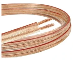 Libox garsiakalbio laidas 2x2,50 mm LB0009-50 garso laidas 50 m skaidrus