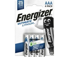 Ličio baterija FR03 (AAA) L92 1.5V 1250mAh ENERGIZER L92 (4vnt pakuotėje)