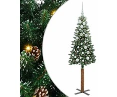 Lieknas Kalėdų eglutė Žalia 150 cm PVC ir kietasis pušų medis