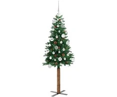 Lieknas Kalėdų eglutė Žalia 150 cm PVC ir kietasis pušų medis
