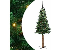 Lieknas Kalėdų eglutė Žalia 150 cm PVC ir kietasis pušų medis
