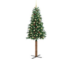 Lieknas Kalėdų eglutė Žalia 210 cm PVC ir kietasis pušų medis
