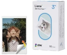 Liene Pearl spausdintuvas paper, 2×3″, 50 sheets