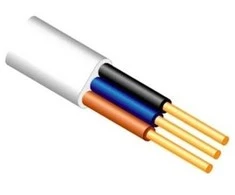 Lietkabelis Kabelis BVV-P, 3 x 1,5 mm²