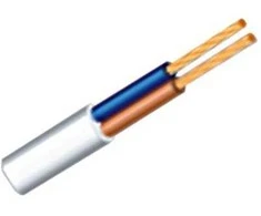 Lietkabelis Kabelis H03VVH2-F, 2 x 0,5 mm²
