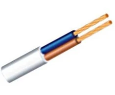 Lietkabelis Kabelis H05VVH2-F, 2 x 1 mm²