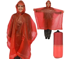 LIETPALTIS NUO LIETAUS PONČAS 130X100CM DĖKLAS REDCLIFFS RAUDONAS 1083445