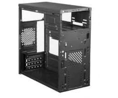 Linkworld case VC13M0-71 micro ATX, juodas, 2x USB 3.0, 2xSSD, HD audio, Without PSU