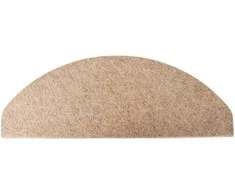 Lipnūs laiptų kilimėliai, 20vnt., smėlio, 65x22,5x3,5cm