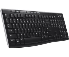 Logitech K270 klaviatūra Namo Radijo dažnio belaidė QWERTY JAV tarptautinė versija Juoda