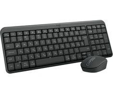 Logitech MK250 Compact Combo Belaidė klaviatūra + Pelė, Bluetooth, US Int, Graphite