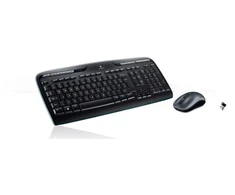 Logitech MK330 Combo Belaidė klaviatūra + pelė, US INT, Juoda