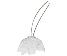 Luance Užuolaidos laikiklis su magnetu Tulipe, baltas