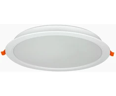 Įmontuojamas LED šviestuvas, 230Vac, 24W, 2350lm, šiltai balta 3000K, apvalus, MOLLY, LED line LITE