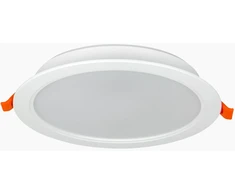 Įmontuojamas LED šviestuvas, 230Vac, 18W, 1750lm, šiltai balta 3000K, apvalus, MOLLY, LED line LITE