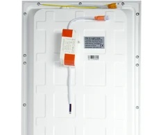 Lubinis šviestuvas PNI H-Light 1230 48W LED panelė, 1200x300mm, 4800lm, 6400K, vidaus patalpoms, įmontuojama, šaltai balta