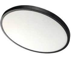 Lubinis šviestuvas Tope Lighting Lubinis juodas LED šviestuvas "TRENT" 48W