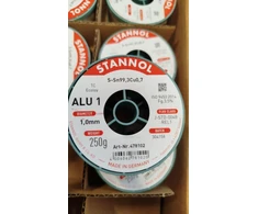 Lydmetalis Sn99.3Cu0.7 1.00mm su fliusu 3.5% ALU1 250g, Stannol