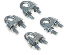 Lyno suspaudiklis Haushalt, ZN, DIN741, 4DD, 6 mm