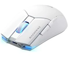 Machenike M7 Pro Belaidė pelė žaidimams - Baltas