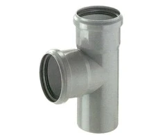 Magnaplast Vidaus kanalizacijos trišakis HTplus, Ø 110 / 110 mm, 87°