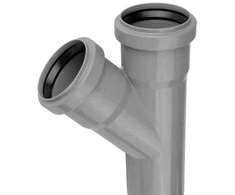 Magnaplast Vidaus kanalizacijos trišakis HTplus, Ø 40 / 40 mm, 67°