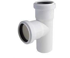 Magnaplast Vidaus kanalizacijos trišakis HTplus, Ø50/50 mm, 87°, baltas