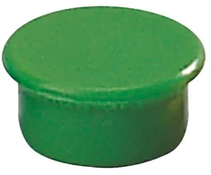 Magnetai Dahle, 13 mm, 10 vnt. žalios spalvos