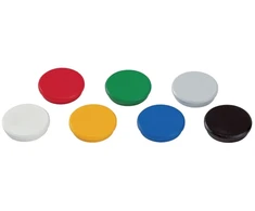 Magnetai Dahle, 38mm, 2vnt. raudonos spalvos