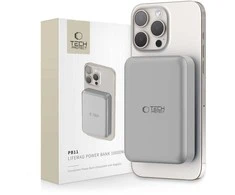 Magnetinis maitinimo blokas 10000mAh 15W USB-C Tech-Protect LifeMag PB11 MagSafe Titanium