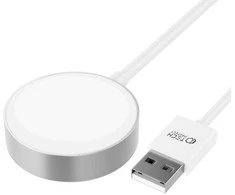 Magnetinis įkrovimo kabelis USB Apple Watch 1.2m Tech-Protect Ultraboost baltos spalvos