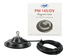 Magnetinis pagrindas PNI 145/DV 145mm su 4m kabeliu ir PL259 jungtimi
