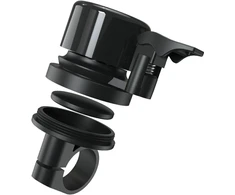 Majesticline Bell with tracker Majestic for bicycle juodos spalvos