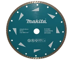 MAKITA DEIMANTINIS DISKAS 230×22,23mm TURBO (SAUSAM PJOVIMUI) BETONUI