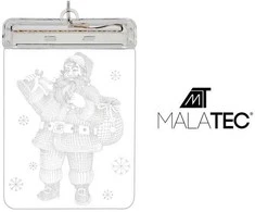 Malatec Vitražas led 3d- kaledu senelis