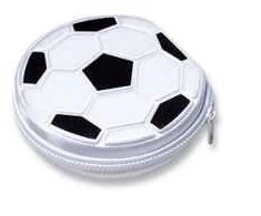 Manhattan CD case with zipper „Soccer”, 12 CD, 433914