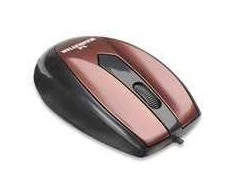 Manhattan MO1 Mini pelė, USB, three Mygtukai su Scroll Wheel, 1000 dpi, Wine 177979