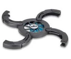 Manhattan Notebook Computer Cooling Pad, Ultra-Portable, Single Fan, 140072