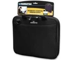 Manhattan Premium Sleeve Case, Up To 12.1″,Color: Juodas/Juodas, 438964
