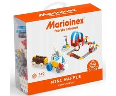 Marioinex mini vaflių kaladėlių rinkinys, 3 vnt., 140 detalių