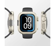 Marka Niezdefiniowana AmazingThing Titan Pro Metal dėklas skirtas Apple Watch 11 46mm Aluminum – Titanium