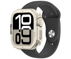 Marka Niezdefiniowana AmazingThing Titan Pro Metal dėklas skirtas Apple Watch 11 46mm Aluminum – Titanium